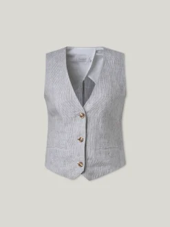 Gilet aus Leinen