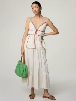 Handtasche aus Jute JAMES MINI