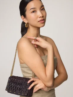 Handtasche aus Stroh MINI NINA