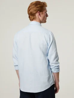 Hemd aus Leinen CAROUBIS