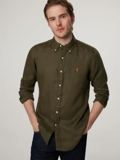 Hemd aus Leinen im Costum Fit