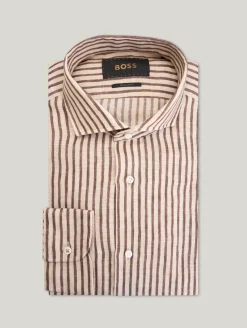 Hemd aus Leinen  im Regular Fit