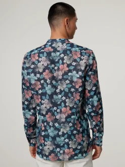 Hemd aus Leinen im Slim Fit