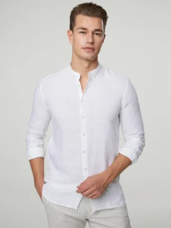 Hemd aus Leinen im Slim Fit