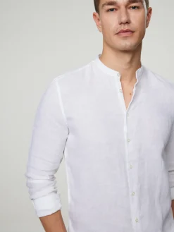 Hemd aus Leinen im Slim Fit