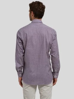 Hemd im Custom Fit mit Print