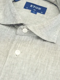 Hemd im Slim Fit aus Leinen