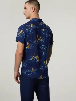 Hemd mit Allover-Print