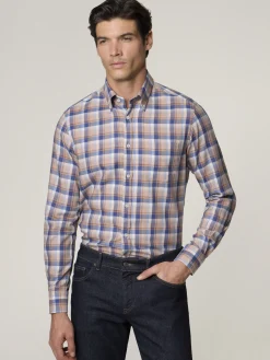 Hemd mit Karo im Slim Fit