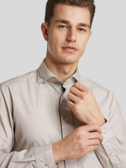 Hemd mit Mikro-Muster GIUSEPPE