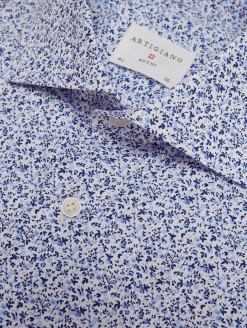 Hemd mit Millefleurs-Print