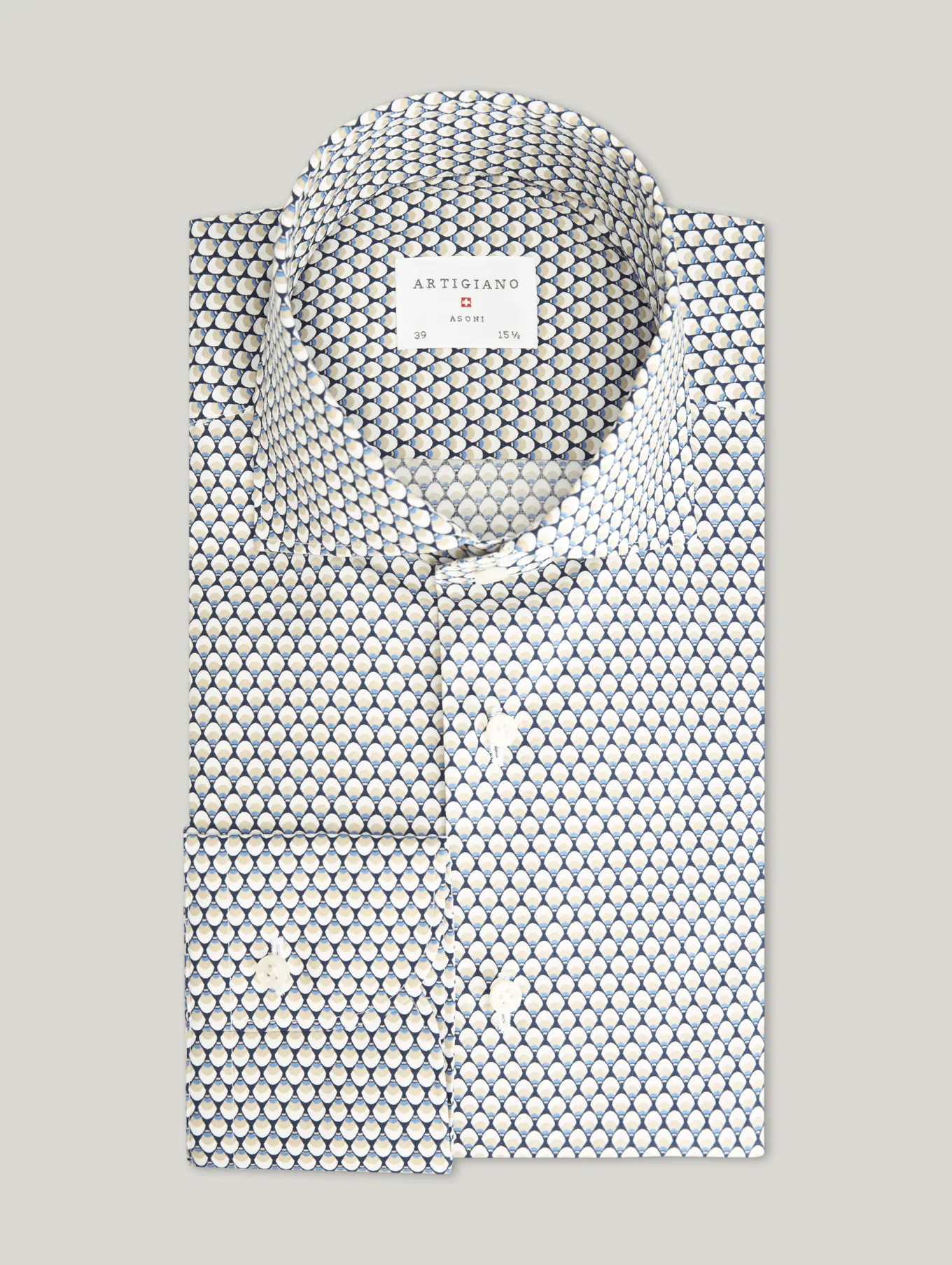 Hemd mit Pfauenauge-Muster