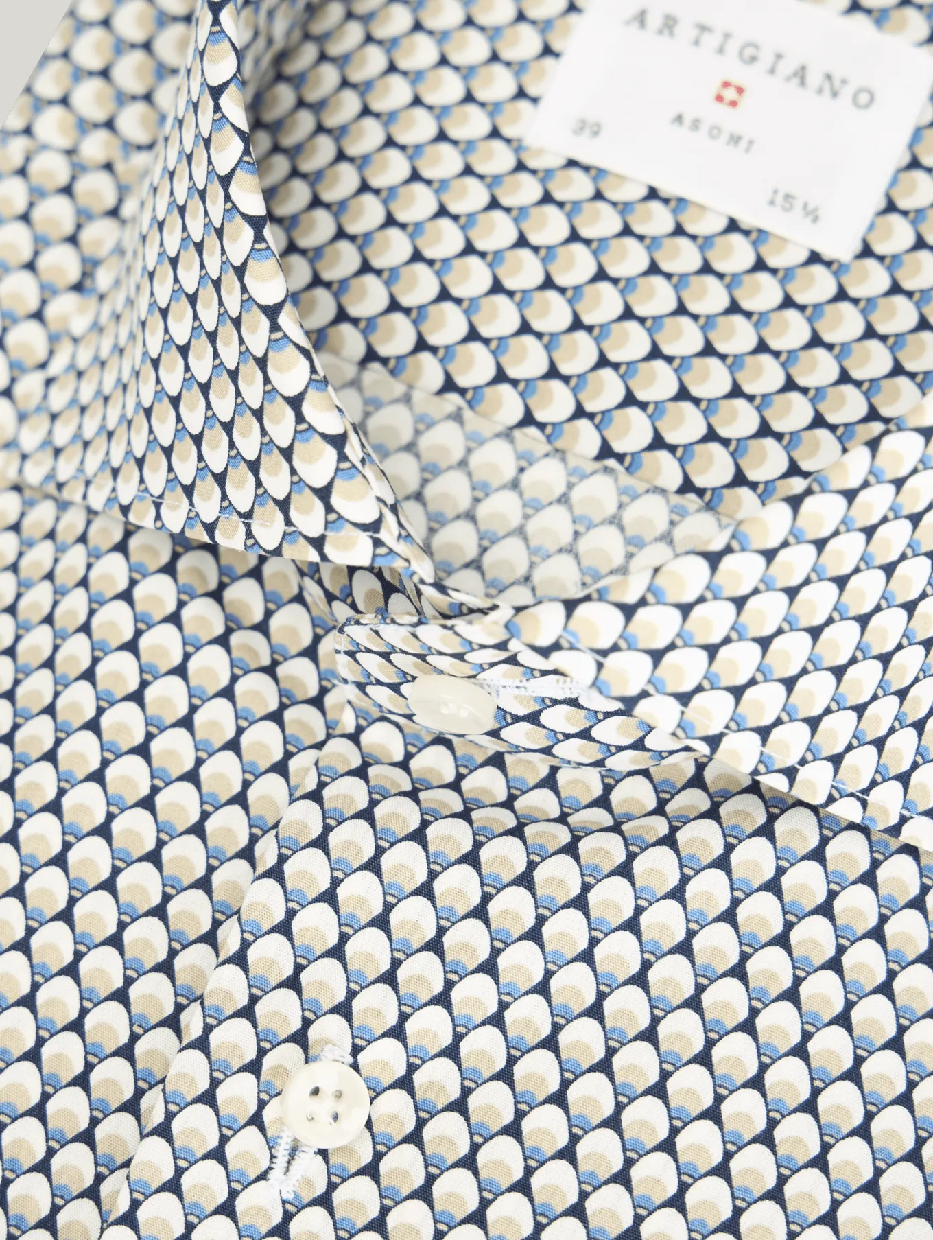 Hemd mit Pfauenauge-Muster