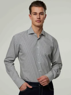 Hemd mit Pfauenauge-Muster