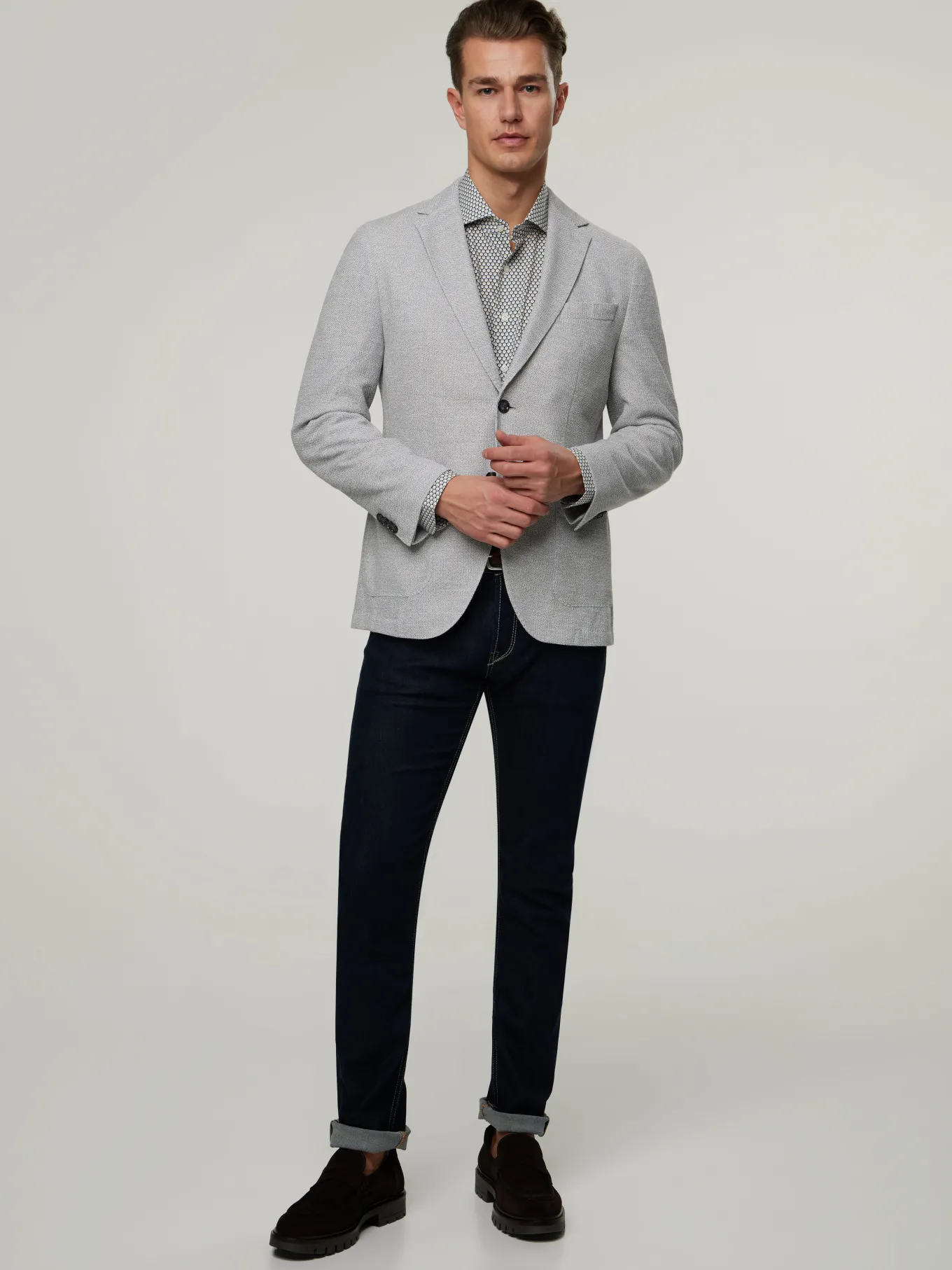 Hemd mit Pfauenauge-Muster