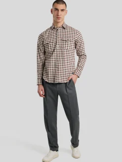 Hemd mit Vichy-Karo im Relaxed Fit