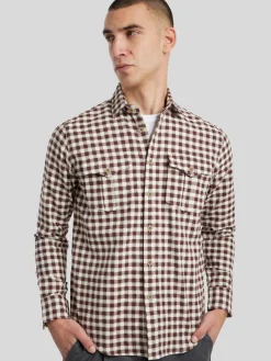 Hemd mit Vichy-Karo im Relaxed Fit