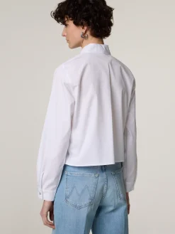 Hemdbluse aus Baumwolle