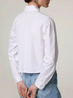 Hemdbluse aus Baumwolle