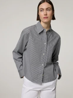 Hemdbluse aus Baumwolle