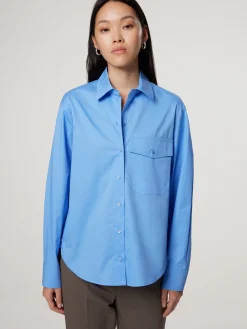 Hemdbluse aus Baumwolle