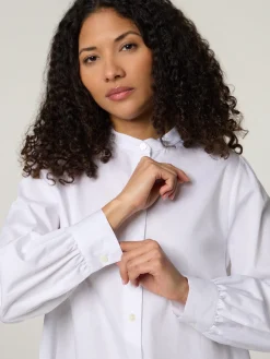 Hemdbluse aus Baumwolle