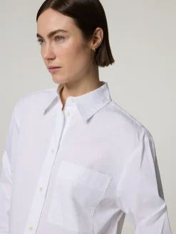 Hemdbluse aus Baumwolle