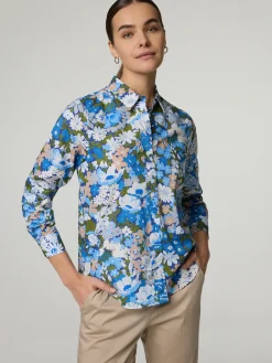 Hemdbluse aus Baumwolle