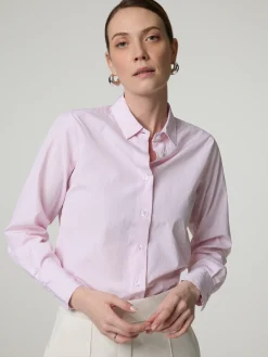 Hemdbluse aus Baumwolle