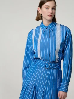 Hemdbluse aus Baumwolle