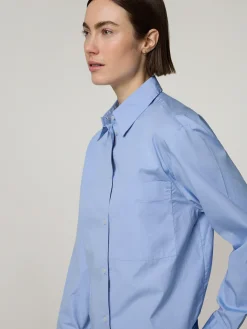 Hemdbluse aus Baumwolle