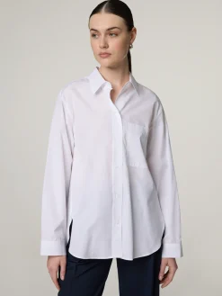 Hemdbluse aus Baumwolle