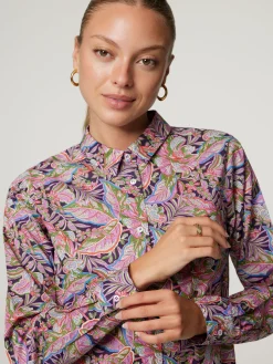 Hemdbluse aus Baumwolle