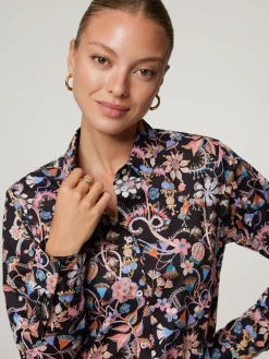 Hemdbluse aus Baumwolle