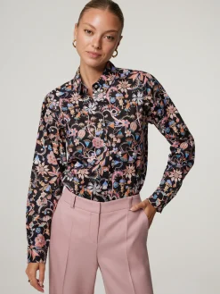 Hemdbluse aus Baumwolle