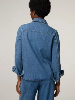 Hemdbluse aus Denim