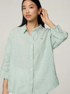 Hemdbluse aus Leinen