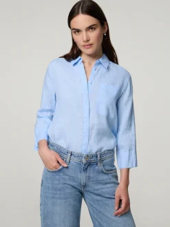 Hemdbluse aus Leinen