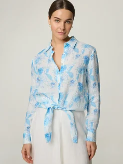 Hemdbluse aus Leinen