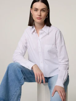 Hemdbluse Cropped BRIELLA