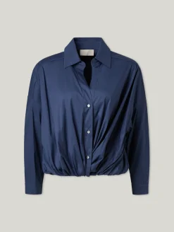 Hemdbluse im Cropped Fit