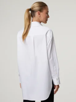 Hemdbluse im Oversize Fit