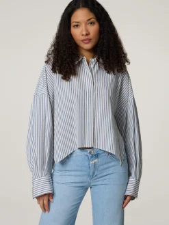 Hemdbluse im Oversized Fit OSHIA