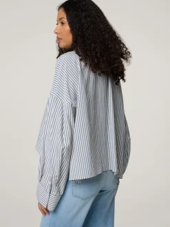 Hemdbluse im Oversized Fit OSHIA