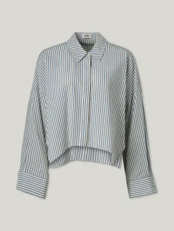 Hemdbluse im Oversized Fit OSHIA