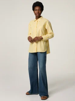 Hemdbluse im Oversized Fit