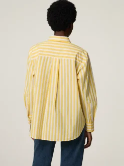 Hemdbluse im Oversized Fit