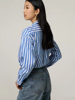 Hemdbluse im Oversized Fit