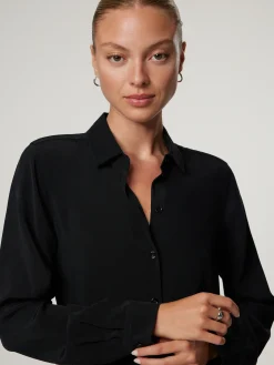 Hemdbluse im Slim Fit