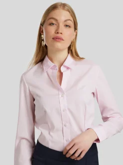 Hemdbluse im Slim Fit